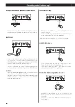 Preview for 40 page of Teac A-R630 Owner'S Manual