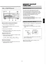 Preview for 19 page of Teac AC-V8500 Owner'S Manual