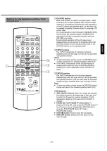 Preview for 21 page of Teac AC-V8500 Owner'S Manual