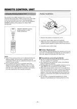 Preview for 22 page of Teac AC-V8500 Owner'S Manual