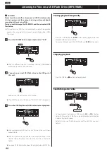 Preview for 22 page of Teac AD-RW900 Owner'S Manual