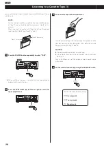 Preview for 28 page of Teac AD-RW900 Owner'S Manual