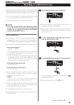 Preview for 39 page of Teac AD-RW900 Owner'S Manual