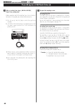 Preview for 40 page of Teac AD-RW900 Owner'S Manual