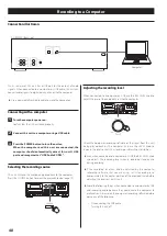 Preview for 48 page of Teac AD-RW900 Owner'S Manual