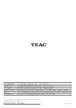 Preview for 52 page of Teac AD-RW900 Owner'S Manual