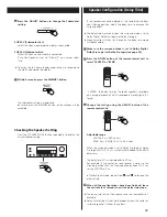 Предварительный просмотр 13 страницы Teac AG-D8000 Owner'S Manual