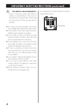 Предварительный просмотр 4 страницы Teac AI-301DA Owner'S Manual