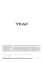 Предварительный просмотр 80 страницы Teac AI-301DA Owner'S Manual