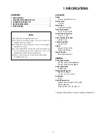 Preview for 2 page of Teac CD-P1850 Service Manual