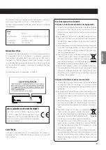 Preview for 5 page of Teac CD-P800NT Owner'S Manual