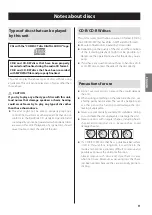 Preview for 9 page of Teac CD-P800NT Owner'S Manual