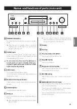 Preview for 15 page of Teac CD-P800NT Owner'S Manual