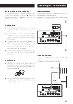 Предварительный просмотр 9 страницы Teac cr-h101dab Reference Manual