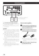 Предварительный просмотр 12 страницы Teac cr-h101dab Reference Manual