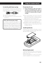 Предварительный просмотр 13 страницы Teac cr-h101dab Reference Manual