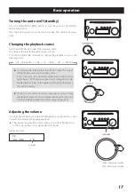 Предварительный просмотр 17 страницы Teac cr-h101dab Reference Manual