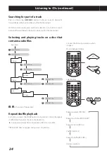 Предварительный просмотр 24 страницы Teac cr-h101dab Reference Manual