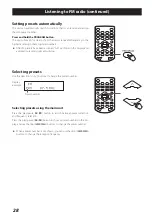 Предварительный просмотр 28 страницы Teac cr-h101dab Reference Manual