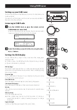 Предварительный просмотр 31 страницы Teac cr-h101dab Reference Manual