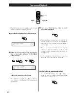 Preview for 20 page of Teac CR-H225 Owner'S Manual