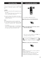 Preview for 23 page of Teac CR-H225 Owner'S Manual