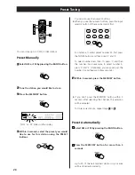 Preview for 26 page of Teac CR-H225 Owner'S Manual