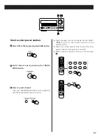 Preview for 27 page of Teac CR-H225 Owner'S Manual