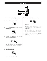 Preview for 29 page of Teac CR-H225 Owner'S Manual