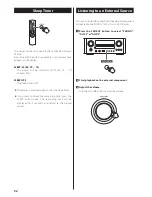 Preview for 52 page of Teac CR-H500NT Owner'S Manual