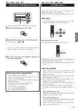 Preview for 21 page of Teac DR-H300 Owner'S Manual