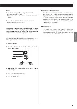 Preview for 45 page of Teac DR-H300 Owner'S Manual