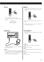 Предварительный просмотр 21 страницы Teac DR-H300DAB Owner'S Manual