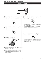 Предварительный просмотр 23 страницы Teac DR-H300DAB Owner'S Manual