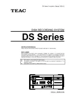 Preview for 1 page of Teac DS Series Instruction Manual