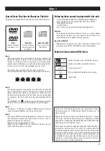 Предварительный просмотр 5 страницы Teac DV-C200 Owner'S Manual