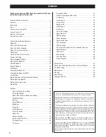 Preview for 4 page of Teac Esoteric DV-50 Owner'S Manual