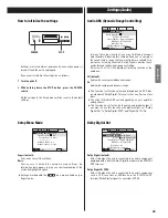 Preview for 35 page of Teac Esoteric DV-50 Owner'S Manual