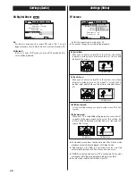 Preview for 40 page of Teac Esoteric DV-50 Owner'S Manual