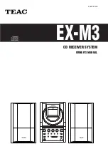 Teac EX-M3 Owner'S Manual preview