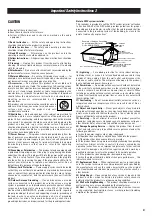 Предварительный просмотр 3 страницы Teac EX-M3 Owner'S Manual