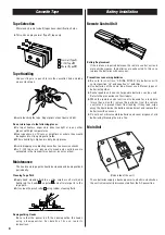 Предварительный просмотр 6 страницы Teac EX-M3 Owner'S Manual