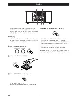 Предварительный просмотр 22 страницы Teac GF-350 Owner'S Manual