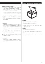 Предварительный просмотр 7 страницы Teac GF-450K7 Owner'S Manual