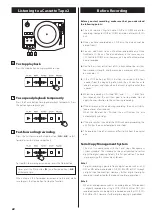 Предварительный просмотр 22 страницы Teac GF-450K7 Owner'S Manual