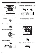 Preview for 22 page of Teac GF-600 Owner'S Manual