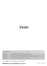 Предварительный просмотр 76 страницы Teac GF-650 Owner'S Manual