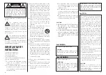 Preview for 2 page of Teac GR-10i Owner'S Manual