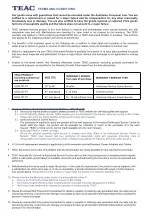 Preview for 3 page of Teac L Series User Manual