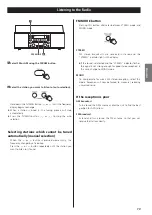 Preview for 13 page of Teac LP-R400 Owner'S Manual